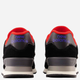 Buty sportowe damskie New Balance 574 WL574WG2 37 (6.5US) 23.5 cm Czarne z czerwonym i białym (196307182812) - obraz 4