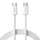 Кабель Type-C на Type-C Baseus Dynamic 4 Series Fast Charging Data Cable (1m, 100W, 5A, 480 Mbps). White - изображение 3