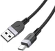 Кабель Hoco X109 Energy silicone charging data cable Type-C 1 м Black (6942007636247) - зображення 4