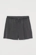 Шорты H&M S темно серый 2904938663 - изображение 1