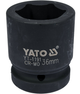 Nasadka udarowa YATO sześciokątna 1" 36 mm (YT-1191) - obraz 1