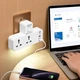 Сетевой фильтр переходник LDNIO SC2311 функция быстрой зарядки с ночником с USB на 2 розетки 20W (2104618548) - изображение 9