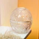 Салфетница на стол стеклянная Yiwu 17х15 см органайзер для салфеток Прозрачный - изображение 2