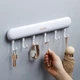Универсальная настенная вешалка с крючками Towel hook LY-839 5 кг 41 см - изображение 2