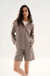 Костюм жіночий лляний Grey XS - зображення 4