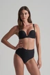 Стрінги з високою посадкою Bye Bra S Чорний (2430-чорн) - изображение 3
