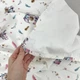 Детская водонепроницаемая пеленка 50х70 см Oh My Kids "Зайчики на воздушных шариках" - изображение 2