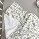 Непромокаемая пеленка 70х50 см Oh My Kids "Зайчики" серый - изображение 2