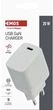 Зарядний пристрій Emos V01G20 1xUSB-C GAN PD 20W 220V - зображення 6