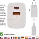 Зарядное устройство Emos V04G45 1xUSB, 1xUSB-C GAN PD 45W 220V - изображение 5