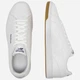 Sneakersy męskie z eko skóry Reebok Court Clean 100074368 44 (9.5UK) Białe z niebieskim (1200143033265) - obraz 5