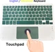 Клавиатура беспроводная BeCover with TouchPad Bluetooth EN/UA Dark Green (BC_713402) - изображение 2