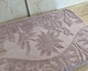 Простынь махровая жаккардовая Parisa Home Premium 200х220 плотность 470 г/м2 лиловая - изображение 5