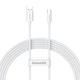 Кабель Baseus Superior Series Fast Charging Data Cable USB to Type-C 100W 2m White (P10320102214-03) - изображение 1