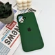 Защитный чехол-накладка Silicone Full Case AA Open Cam для Apple iPhone 16 Dark Green (FullOpenAAi16-31) - изображение 4