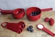 Набір мірних ложок KitchenAid Universal KQG057OHERE 5 шт червоний - зображення 4