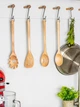 Ложка для сервировки с прорезями KitchenAid Coreline KQR704OHE 34 см бежевая - изображение 2