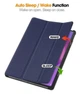 Чехол Smart Case на Lenovo Idea Tab Pro (12.7") / чехол для планшета с функцией подставки / черный - изображение 5
