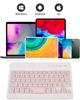 Клавіатура бездротова BeCover Bluetooth EN/UA Pink (BC_713411) - зображення 5