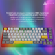 Клавиатура беспроводная Ajazz AK820 Pro Gift Switch Black RGB (AK820PRO-G-BGY) - изображение 17