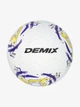 Мяч футбольный Demix DF500 Light (size 5) Белый с синим - изображение 5