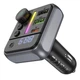 АЗП з FM-модулятором BOROFONE BC50 Ascenso PD20W+QC3.0 car BT FM transmitter Black (6941991115257) - изображение 6