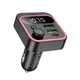 Автомобильный FM-трансмиттер HOCO E85 Tiger Bluetooth MP3 QC3.0 PD20W USB Type-C для авто (E26ED8E980F3) - изображение 1