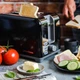 Тостер Vintage Cuisine у ретро стилі 930W Чорний - изображение 2