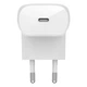 Сетевое зарядное устройство Belkin BoostCharge USB-C Wall Charger 20W + USB-C Cable with Lightning Connector White (WCA005vf1MWH-B5) - изображение 4