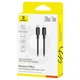 Зарядний кабель Baseus Silky Series Type-C to Lightning 20W 1m White (P10377700213-00) - зображення 5