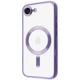 Чохол Metal Matte Case with Magnetic Ring iPhone 16e light purple - изображение 1