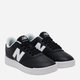 Sneakersy młodzieżowe chłopięce New Balance B80 GSB80BW 39 Czarne (197968176349) - obraz 2