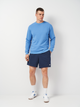 Spodenki dresowe męskie z kieszeniami New Balance Small Logo MS41520 L Niebieskie (197375395074) - obraz 3