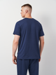 T-shirt męski bawełniany New Balance Stacked Logo MT41502 2XL Granatowy (196941811260) - obraz 2