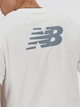 T-shirt męski New Balance Sport Essentials Logo MT41580 XL Biały (196941809922) - obraz 4
