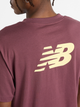 T-shirt męski New Balance Sport Essentials Logo MT41580 L Bordowy (197967282980) - obraz 4