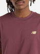 T-shirt męski New Balance Sport Essentials Logo MT41580 L Bordowy (197967282980) - obraz 5