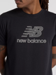 T-shirt męski New Balance Heathertech Logo MT51003 S Czarny (197967259135) - obraz 4