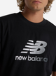 T-shirt męski bawełniany New Balance Sport Essentials Gradient Logo MT51503 XL Czarny (197967257285) - obraz 4