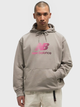 Bluza męska z kapturem New Balance Sport Essentials Gradient Logo MT51514 S Beżowa (197967321757) - obraz 1