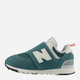 Buty sportowe chłopięce na rzepy New Balance 574 NW574VPG 22.5 Zielone (197967796180) - obraz 3