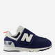 Дитячі шкіряні кросівки для хлопчика New Balance 574 NW574VPN 26 Темно-сині (197967795756) - зображення 1