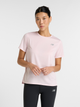 Koszulka sportowa damska New Balance Sport Essentials WT41222 M Jasnoróżowa (197967347009) - obraz 1