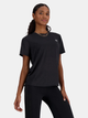 Koszulka sportowa damska New Balance Athletics WT41253 M Czarna (197375380070) - obraz 1