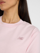 T-shirt damski bawełniany New Balance Athletics WT41501 XL Jasnoróżowy (197967347863) - obraz 4