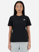 Футболка бавовняна довга жіноча New Balance Sport Essentials Jersey WT41509 L Чорна (197375385112) - зображення 1
