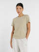 T-shirt damski bawełniany New Balance Sport Essentials Jersey WT41509 M Oliwkowy (197967348266) - obraz 1