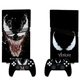 Комплект виниловых наклеек VENOM для Sony PlayStation 5 PRO Digital Edition и Dualsense - изображение 1
