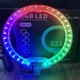 Кільцева LED лампа 3D RGB з 16 мільйонами кольорів XPRO 45см (40919-3D-45RGB_1197) - изображение 4