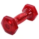 Гантель для фитнеса с покрытием TPU 1 штука Zelart Jelly Urethane Coated Dumbbell TA-2946-2_5LB (1x1,13кг) (1шт, TPU, красный) - изображение 1